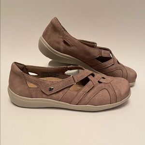 ⭐️NWOT EARTH ORIGINS Leather Women's MaryJane Slip-on Casual Shoes Cottagecore
